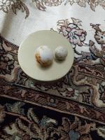 دو عدد گوی سنگی فروشی