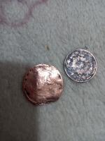 دو عدد سکه دینار زمان قاجار