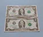 ست 1 و 2 دلاری نایاب 1995 کلکسیونی 