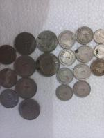 مجموعه از سکه های شاهی و جمهوری