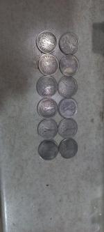 ۱۲ عدد سکه 5 مارک آلمان