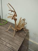 مشبک کاری چوب طرح حشره