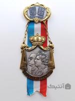 مدال هلندی: یادبود پنجاهمین سالگرد وصلتِ ملکه یولیانا با پرنس برنهارد